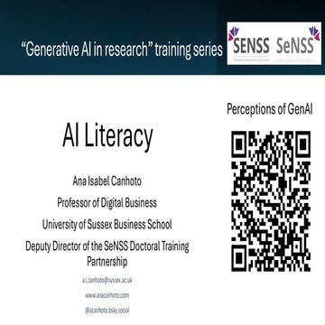 Introduction to generative AI for PhD students | PDF