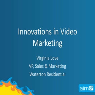 Innovations in Video Marketing