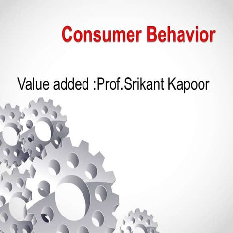 AIMA-Consumer Behavior.pptx