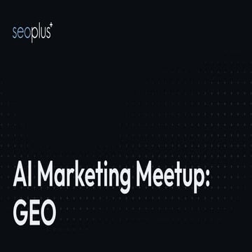 Introduction to Generative Engine Optimization (GEO)