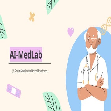 AI MedLab Health and Medicine for health care.pptx
