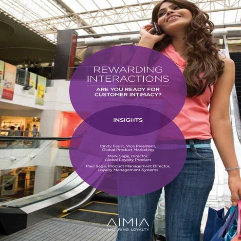 Aimia Insights:Rewarding Interactions