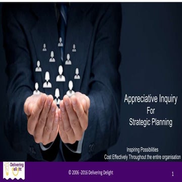Appreciative Inquiry For Strategic Planning 