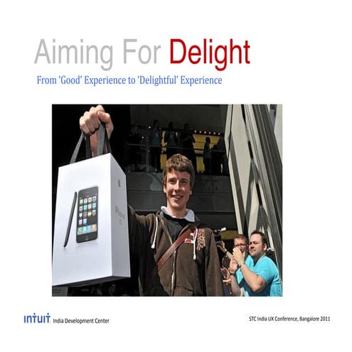 Aiming for Delightful Experiences - Kaushik T. Ghosh 