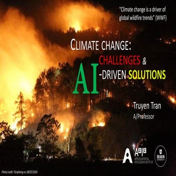 AI for tackling climate change