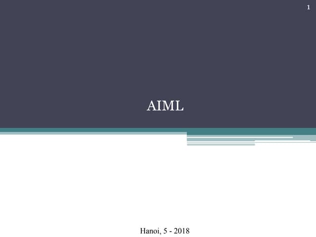 AIML Introduction | PPTX