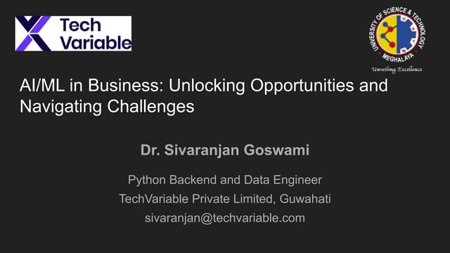 AI-ML in Business: Unlocking Opportunities and Navigating Challenges