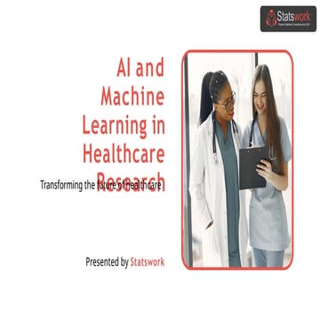AI & ML in Healthcare Data-Driven Medical Transformation.pptx