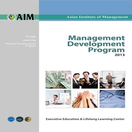 AIM Management Development Program 2013