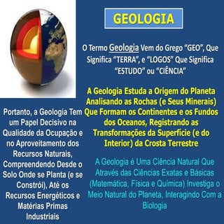 A Importância da Geologia