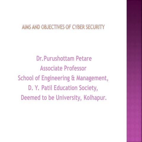 Aims and Objectives of Cyber Security.ppt