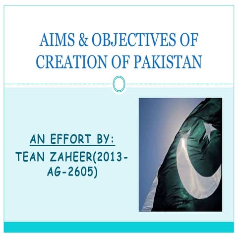 Agenda behind getting a separate homeland-PAKISTAN