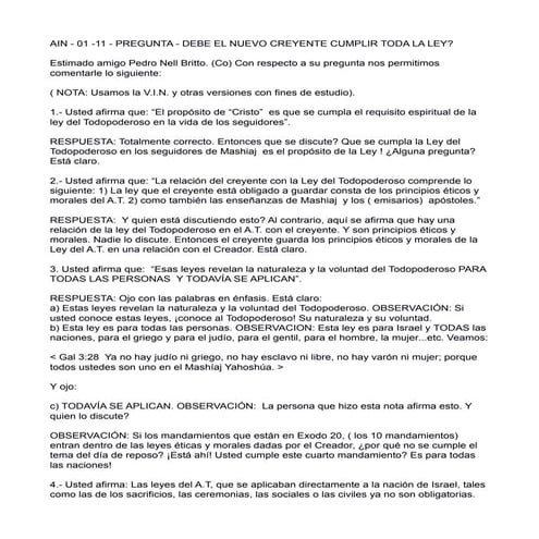 AIN - 01 - 11 - PREGUNTA - DEBE EL NUEVO CREYENTE CUMPLIR TODA LA LEY_.docx.pdf