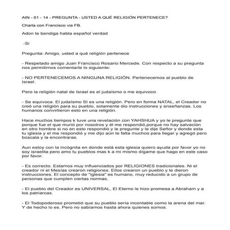 AIN - 01 - 14 - PREGUNTA - USTED A QUÉ RELIGIÓN PERTENECE_.docx.pdf