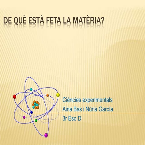 Matrèria (Aina nuria)