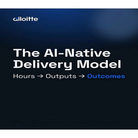 AI-Native Delivery Model: From Hours to Outcomes | Ailoitte | PDF