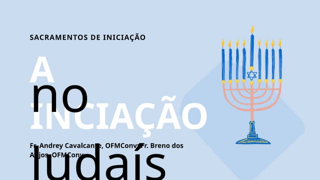 Iniciação ao Judaismo palestra slides 12
