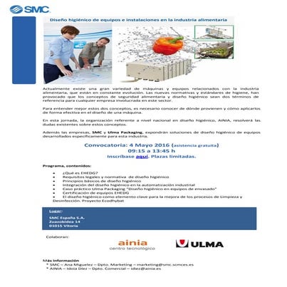 Diseño higiénico de equipos e instalaciones en la industria alimentaria