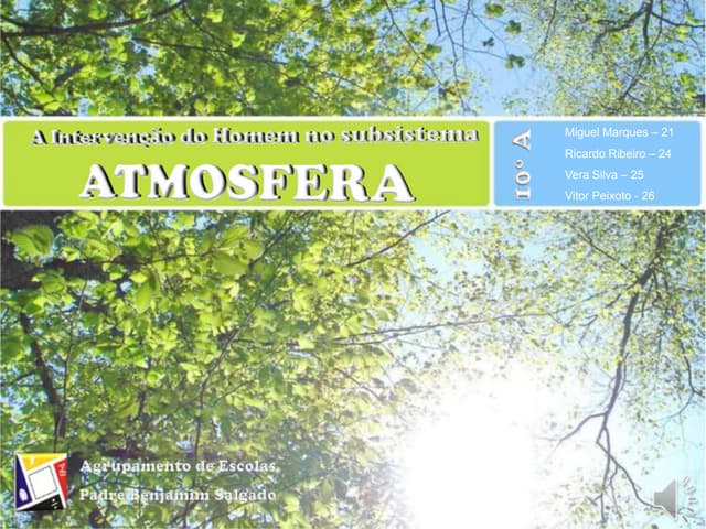 A Intervenção Do Homem Nos Subsiste...