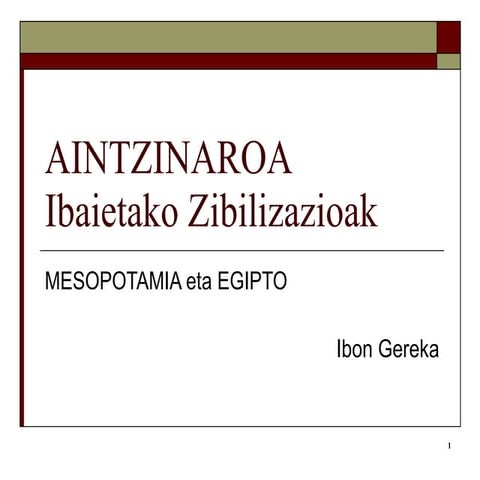 6 gaia Mesopotamia eta Egipto