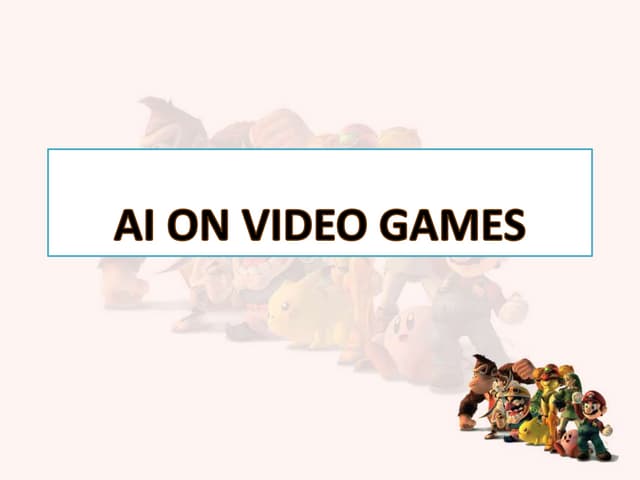 Ai on video games