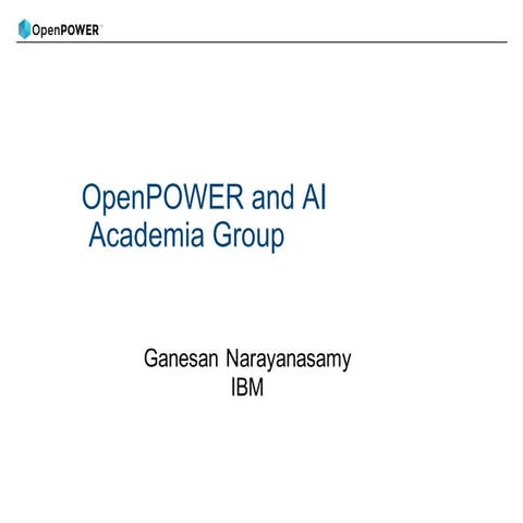OpenPOWER ADG key note 