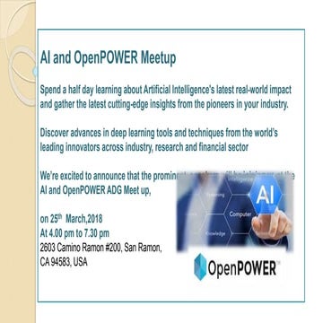 Ai open powermeetupmarch25th