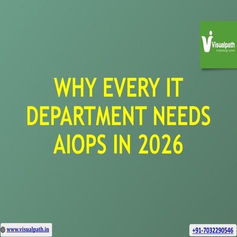AIOps Training in Ameerpet - AIOps Online Training.pptx