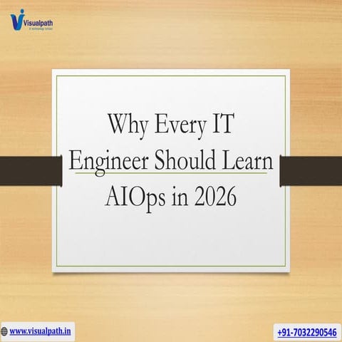 AIOps Training in Ameerpet - AIOps Training.pptx