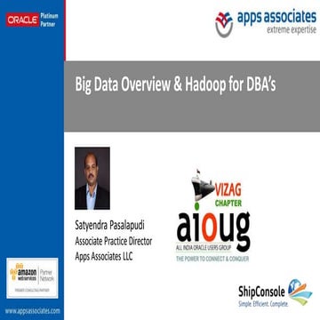 Aioug  big data and hadoop