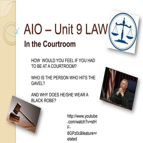 Aio – unit 9 law