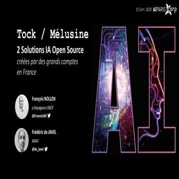 Tock & Mélusine REX IA Open Source #AIParis 2020