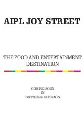 Aipl joy street - Price List, Payme...