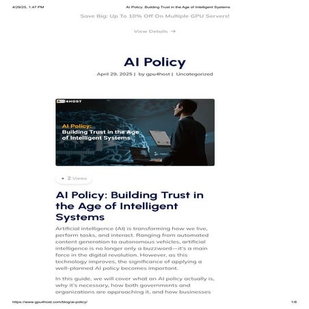 AI Policy_ Building Trust in the Age of Intelligent Systems.pdf