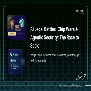 AI Power Shift Legal Battles, Chip Wars & the Future of Intelligent Security