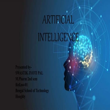 Artificial intelligence ppt | PPTX