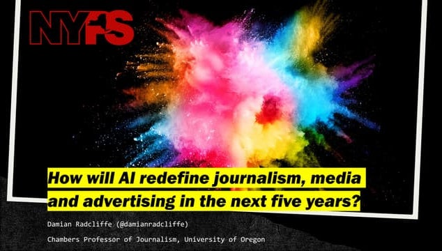 How is AI changing journalism? Strategic considerations for publishers and ne...