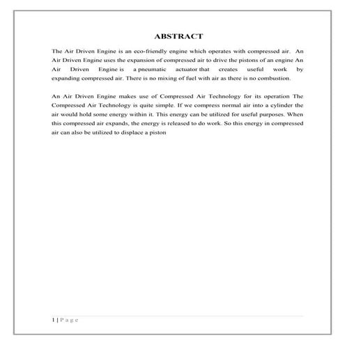 air-driven-engine-mechanical-engineering-final-year-project-report