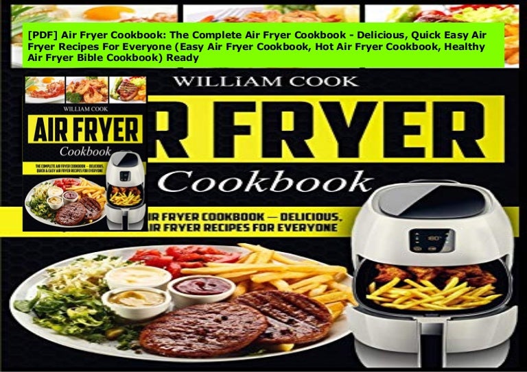 [PDF] Air Fryer Cookbook The Complete Air Fryer Cookbook Delicious…