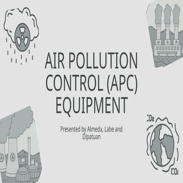 Comprehensive Overview of Air Pollution Control Equipment and ...