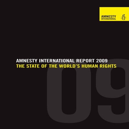 AMNESTY MAGAZINE 앰네스티인 2009년 여름호