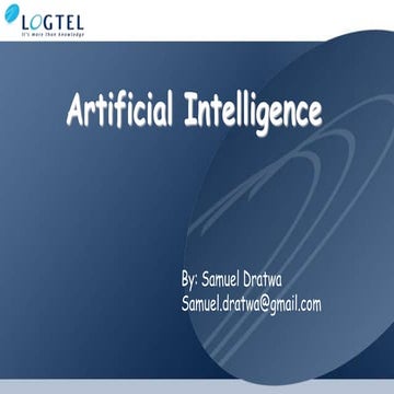 Artificial Intelligence (and the telecom industry)