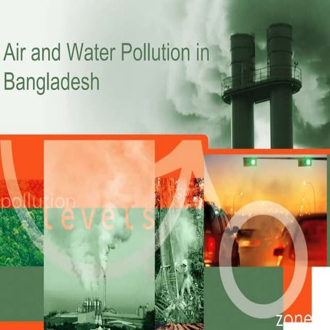 Air and water pollution in bangladesh | PPTX