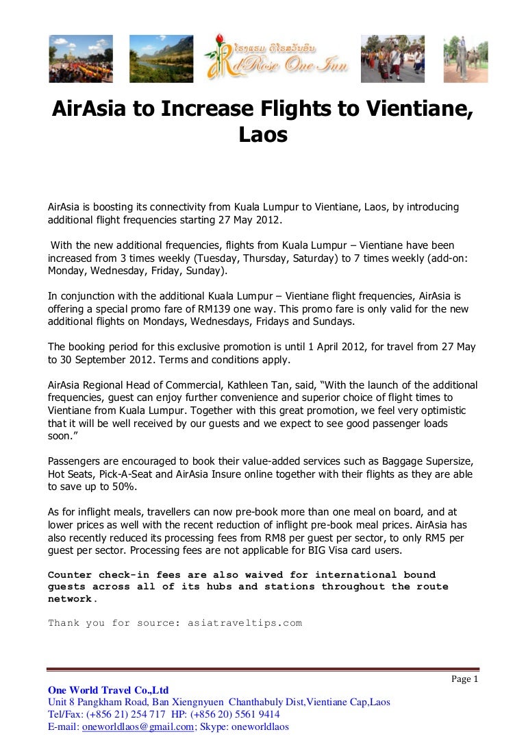 airasia one way trip