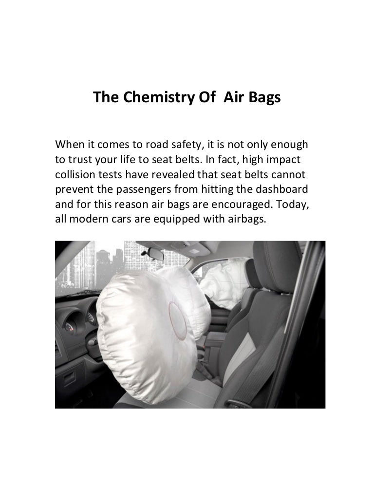 The Chemistry Of Air Bags