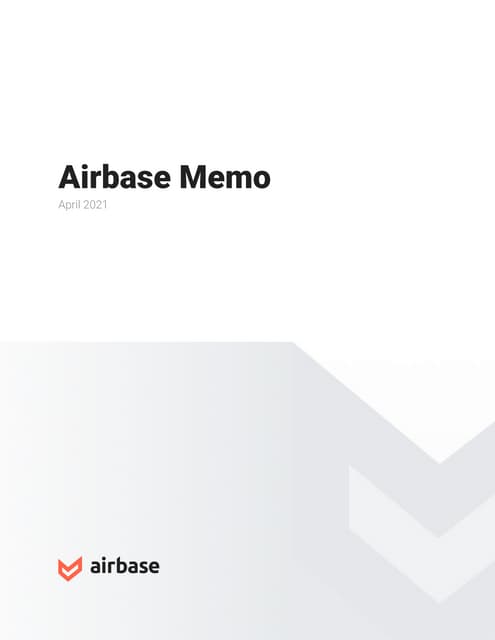 Airbase's Series B memo
