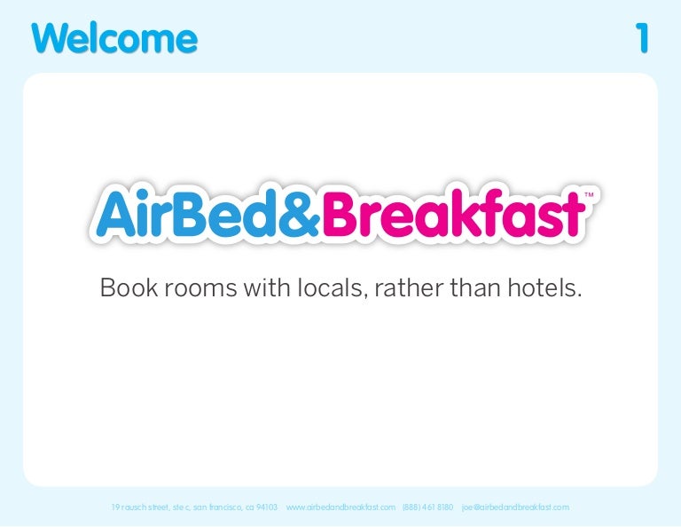Original airbnb pitch deck (2008)