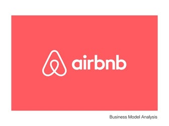 Airbnb business model analysis
