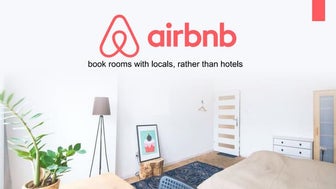 AIRBNB presentation design portfolio by Bikinslide com