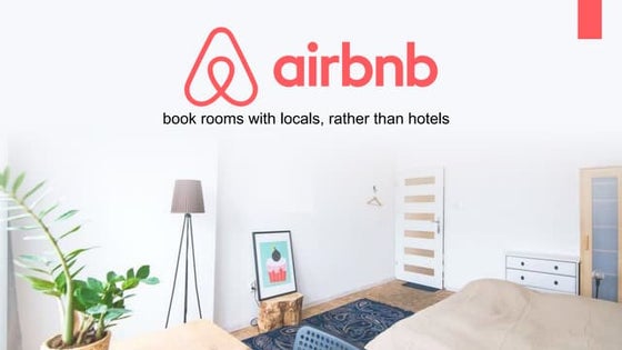 AIRBNB presentation design portfolio by Bikinslide com